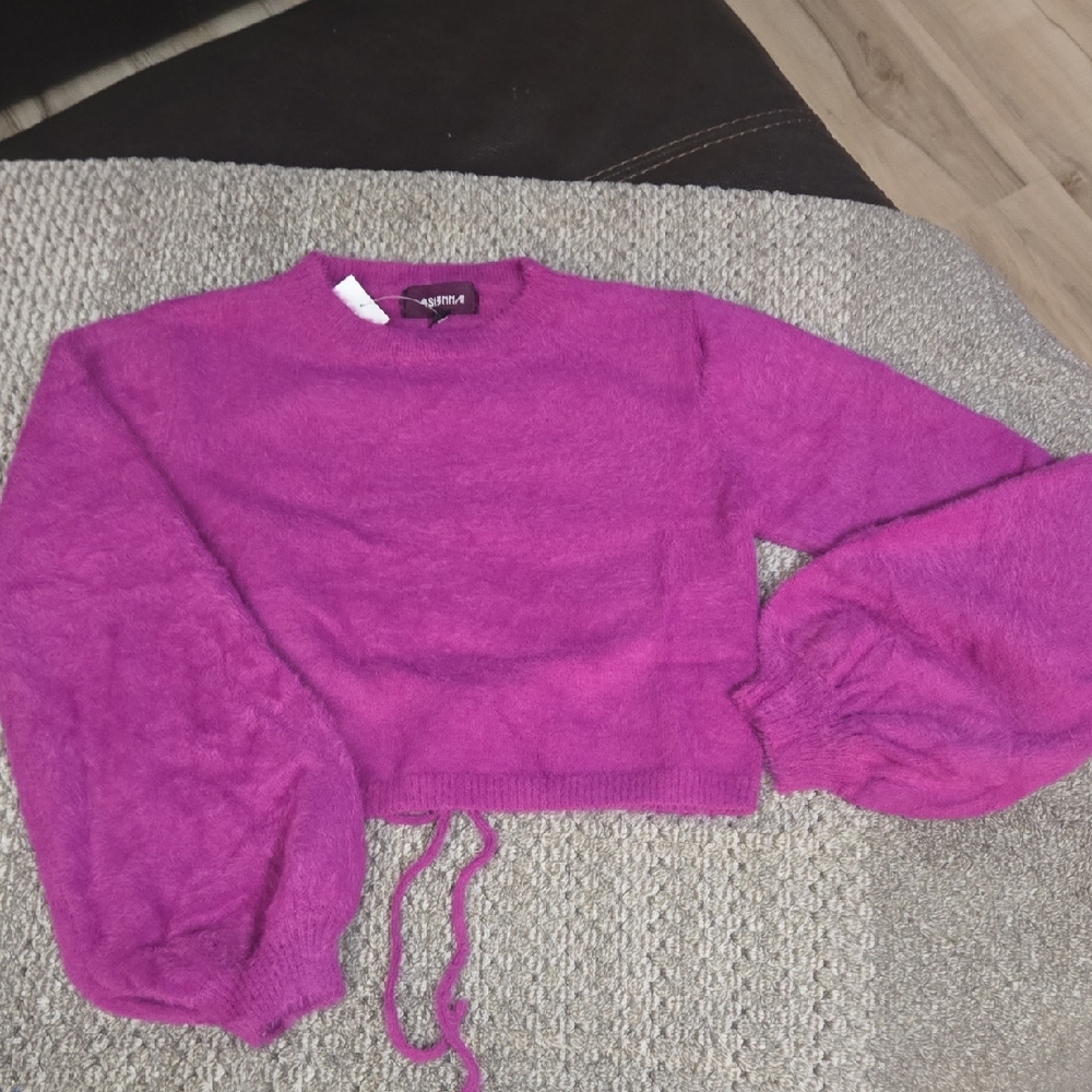 ❤️4SI3NNA Fuchsia Women's Sweater